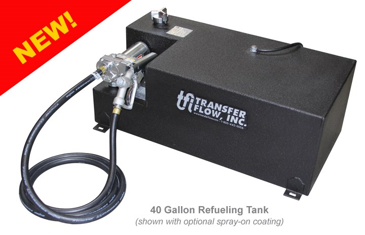 Transfer Flow Low Profile Under Tonneau Auxiliary Fuel Tank — Tank Retailer