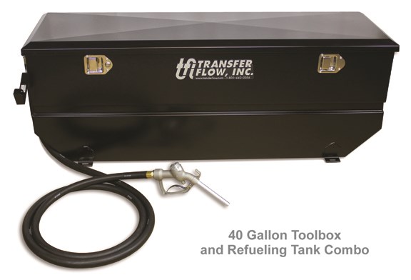 Transfer Flow 40 Gallon Refueling Tank/Tool Box Combo - Dickinson